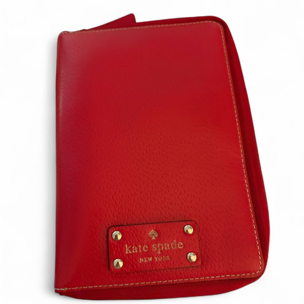 Kate Spade Vibrant Red Leather Wallet